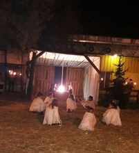 Prikaz "Živih jaslica" u župi Botinec